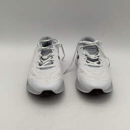 Womens Charged Bandit 6 3023023-108 White Lace-Up Running Shoes Size 6.5
