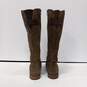 Women's Brown Leather Western Boots Size 8 image number 3