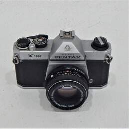 Asahi Pentax K1000 35mm Film Camera w/ 2 Extra Lens & Case alternative image