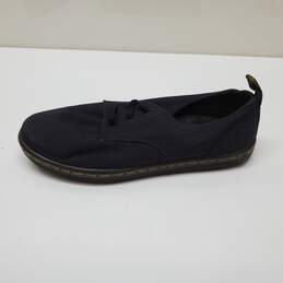Dr Doc Martens Shoes 8M/9L Soho Casual Comfort Low Sneakers Black Canvas