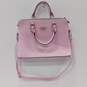 Dasein Women's Pink Faux Leather Satchel/Tote Crossbody Bag image number 1