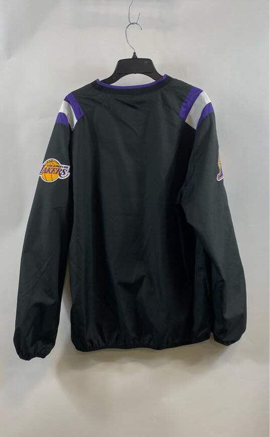G-III Apparel Group Womens Black Los Angeles Lakers Athleticwear Jersey Size L16 image number 2
