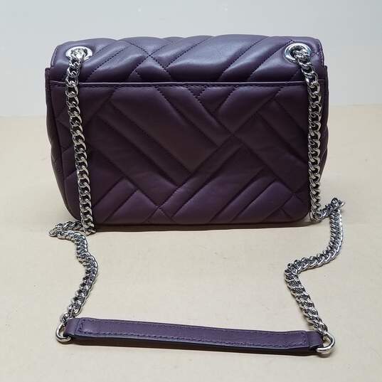 Buy the Michael Kors Purple Purse Adjustable Shoulder or Crossbody Bag |  GoodwillFinds