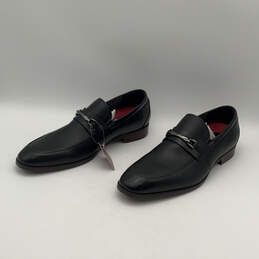 NWT Mens Kaylor 25572-001 Black Leather Slip-On Loafer Shoes Size 13 M alternative image