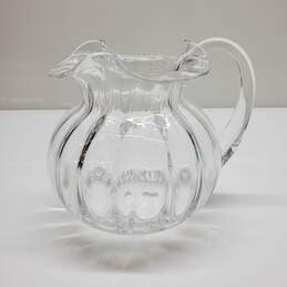 Tiffany & Co 'Devon' Crystal Pitcher AUTHENTICATED
