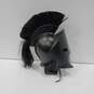 Greek Spartan Black Steel Helmet image number 2