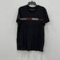Mens Black Regular Fit Crew Neck Short Sleeve Pullover T-Shirt Size XL image number 1