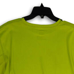 Mens Green Crew Neck Short Sleeve Activewear Pullover T-Shirt Size L/G alternative image