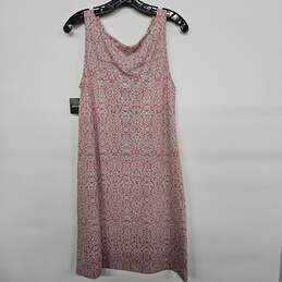 Pink Cowl Neck Dress alternative image
