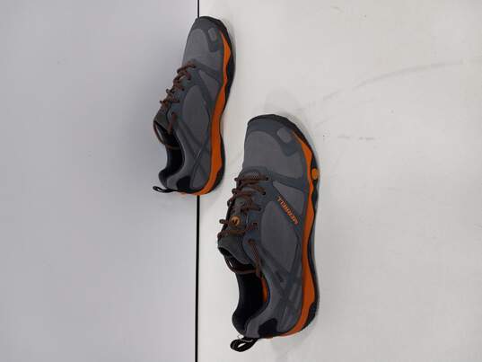 Spænde rådgive Forbedring Buy the Merrell Men's M-Connect Series Gray/Orange Hiking Sneakers Size 14  | GoodwillFinds