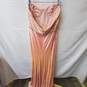 Mac Duggal Pink Coral Sequins Mermaid Gown Size 12 image number 2