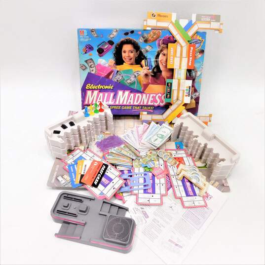 1996 Mall Madness Board Game For Parts & Repair image number 1