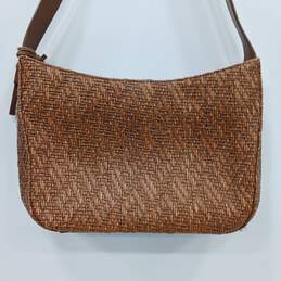 Fossil Brown Basket Weave Shoulder Bag alternative image