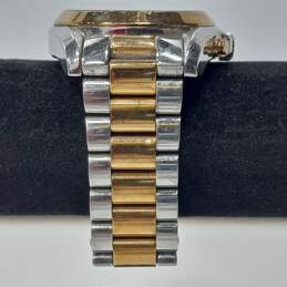 Women's Michael Kors Bradshaw Chronograph Two-Tone Watch MK5855 alternative image
