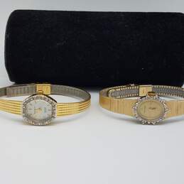 Vintage Waltham and Precision Diamond Bezel Non-precious Metal Watch Collection alternative image
