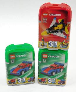Creator Factory Sealed Sets 31000: Mini Speeder & 31001: Mini Skyflyer (x2)
