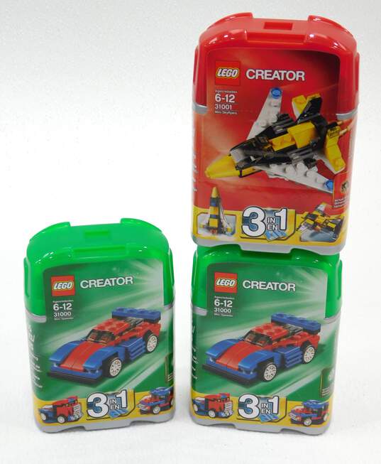 Creator Factory Sealed Sets 31000: Mini Speeder & 31001: Mini Skyflyer (x2) image number 1