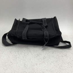 NWT Mens Black Polyester Double Strap Classic Zipper Mini Duffle Bag alternative image