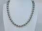 Vintage Hobe Silver Tone Beaded Necklace 65.4g image number 2