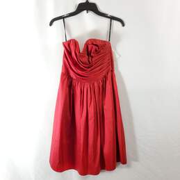 Wtoo by Watters & Watters Women Red Cocktail Dress NWT sz 8