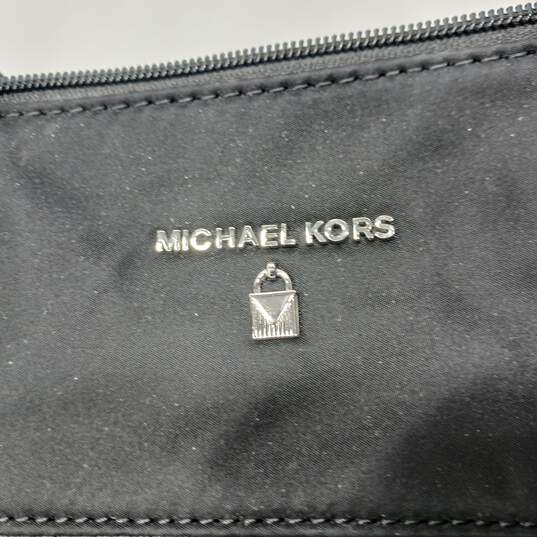 Michael Kors Women's Kelsey Nylon Black Bag image number 5