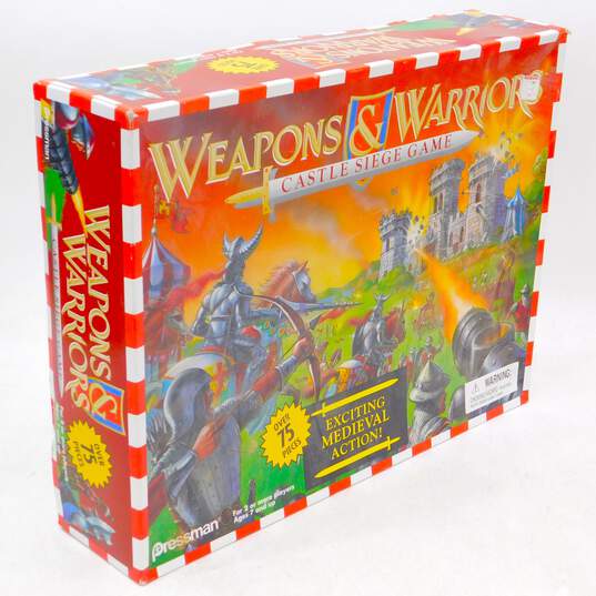 2000 Pressman Weapons & Warriors Castle Siege Game Complete image number 1