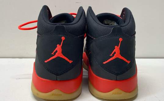 Nike Air Jordan Prime Flight Black/Red Athletic Shoe Men 8 image number 4
