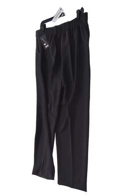 NWT Womens Gray  Elastic Waist Slash Pockets Slacks Dress Pants Size 42 alternative image