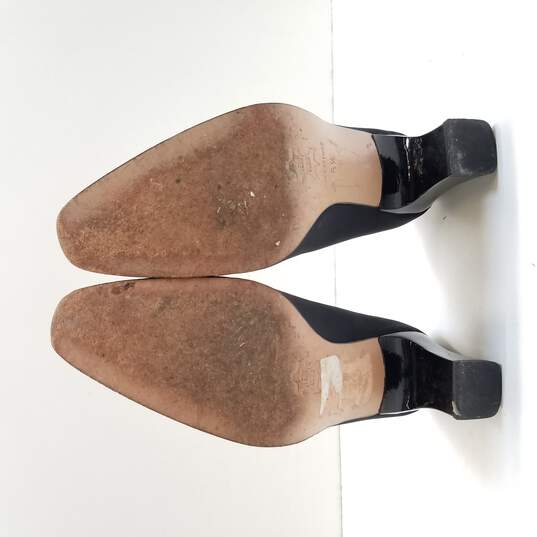 Vintage Sesto Meucci Women's Black Pump Heels Size 5.5 image number 6