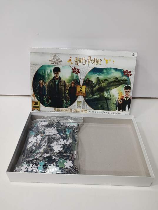 Wizarding World Harry Potter 3D 2 Puzzle Set image number 1