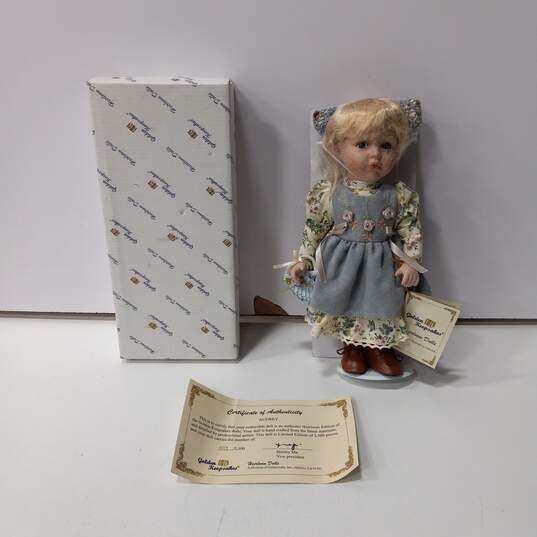 Golden Keepsakes Audrey Limited Edition Collector Doll image number 1