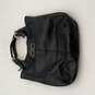 DKNY Womens Black Leather Buckle Inner Zipper Pocket Top Handle Bag Purse image number 1