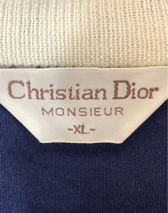 Christian Dior Blue Sweater - Size X Large image number 3