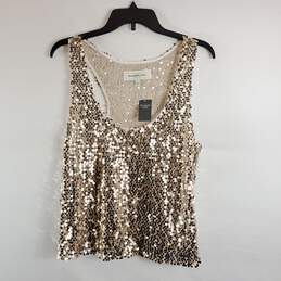 Abercrombie & Fitch Women Gold Top L NWT