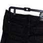 NWT Womens Black Denim Dark Wash 5-Pocket Design Mini Skirt Size 14/32 image number 4