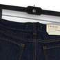 NWT J Brand Womens Blue Denim Dark Wash Low Rise Cut-Off Shorts Size 28 image number 4