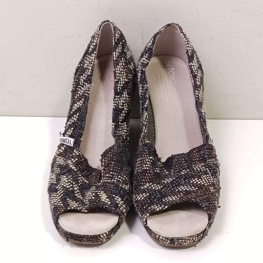 HQ Toms Casual Heels Women's Size 9.5 image number 1