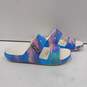 Crocs Unisex Classic Tie-Dye Two Strap Sandals Size Men 9 Women 11 image number 4