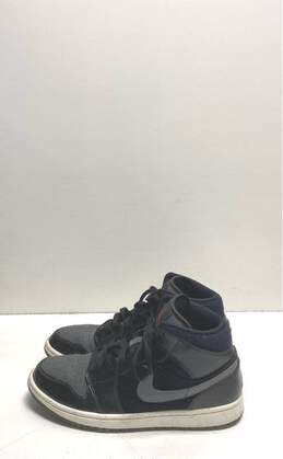 Jordan 1 Retro Mid Premium SE Winterized Black Casual Sneakers Men's Size 8