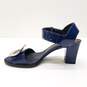 Roger Vivier Patent Leather Sandals Blue 5.5 image number 2
