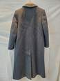 VTG Bert Newman Petite Button Down Long Trench Coat Jacket image number 2