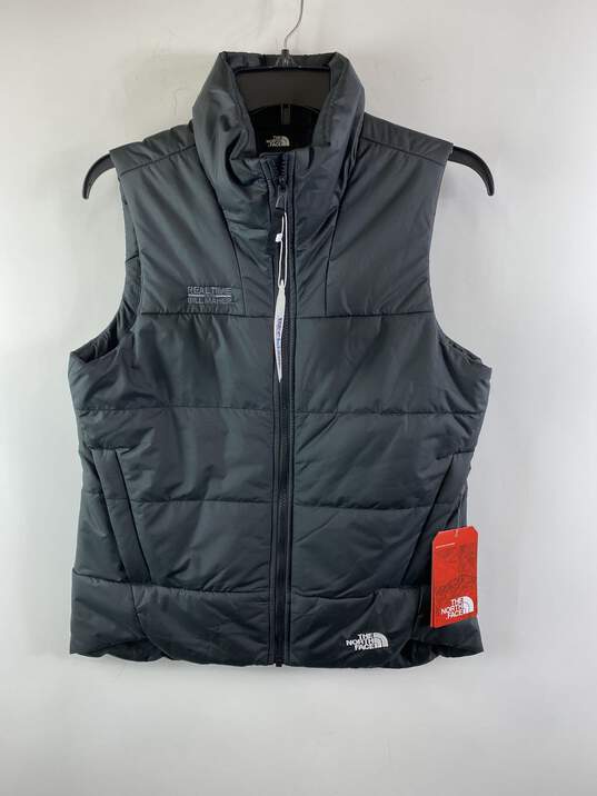 The North Face Woman Black Puff Vest S/P NWT image number 1