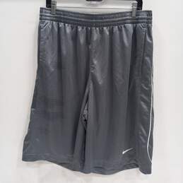 Nike Men's Gray Basketball Shorts Size XL