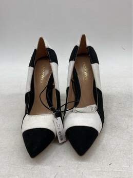 Women's New York & Company Size 8 White & Black Heels