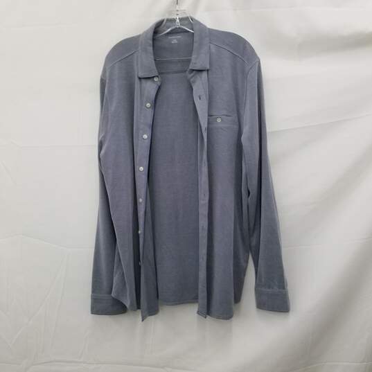 Saks Fifth Avenue Grey Cardigan Size XL image number 1