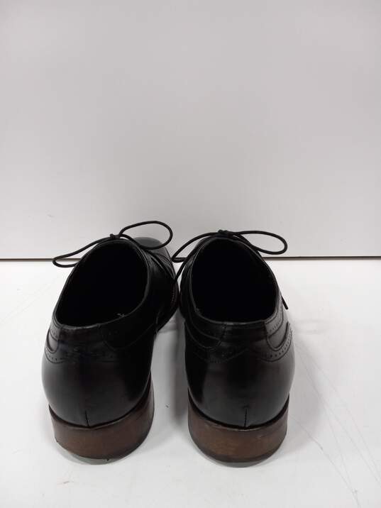 Johnston & Murphy Men's Black Leather Dress shoes Size 9.5 image number 3