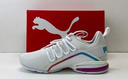 Puma Women's Axelion Light Fade White Running Shoes Sz. 9 (NIB) alternative image