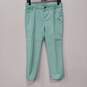 Cherokee Juniors Mint Skinny Jeans w/ Lace Ankle Accents Size 16 image number 1