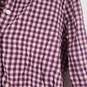 Womens Check Long Sleeve Collared Button-Up Shirt Size Medium image number 4