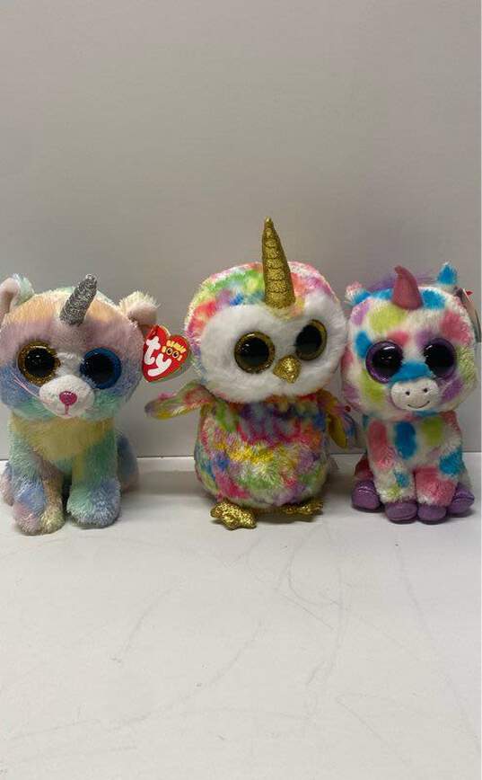 Assorted Ty Beanie Boos Bundle Lot Of 11 image number 4
